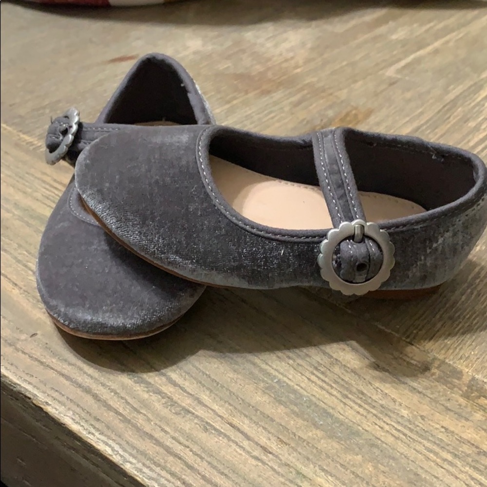 Zara- Velvet Ballet Flats